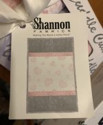 Candyhearts cuddle/double gauze kit (with backing!) by Shannon Fabrics - Image 3