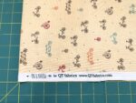 1yd Scenic Route by Ink & Arrow for QT Fabrics - Bicycles Unicycles Tandems on peach/orange - Image 2