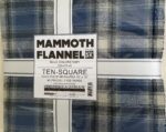 Mammoth Flannel Layer Cake - blues and grays