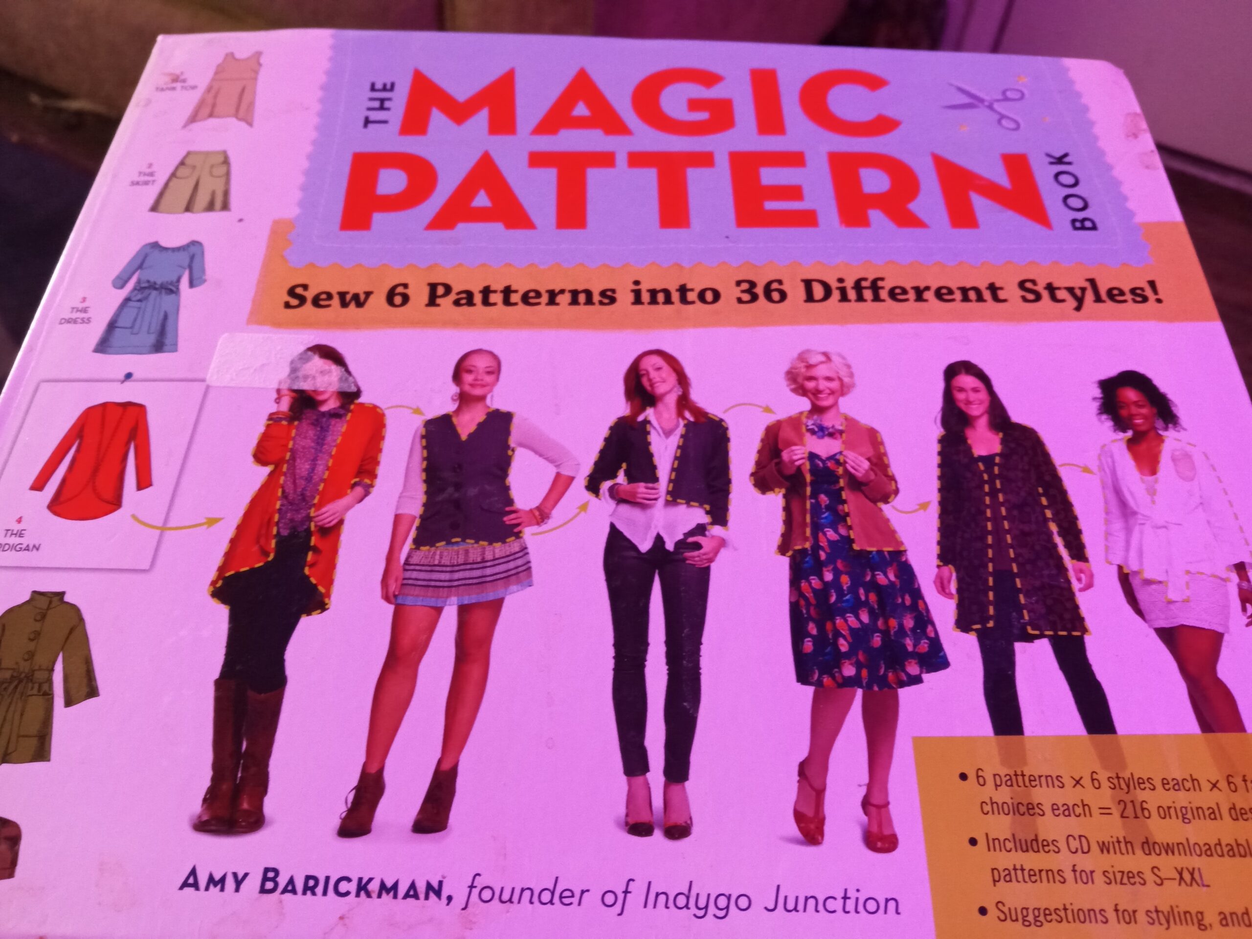 The Magic Pattern and buttonware Books by Amy Barickman