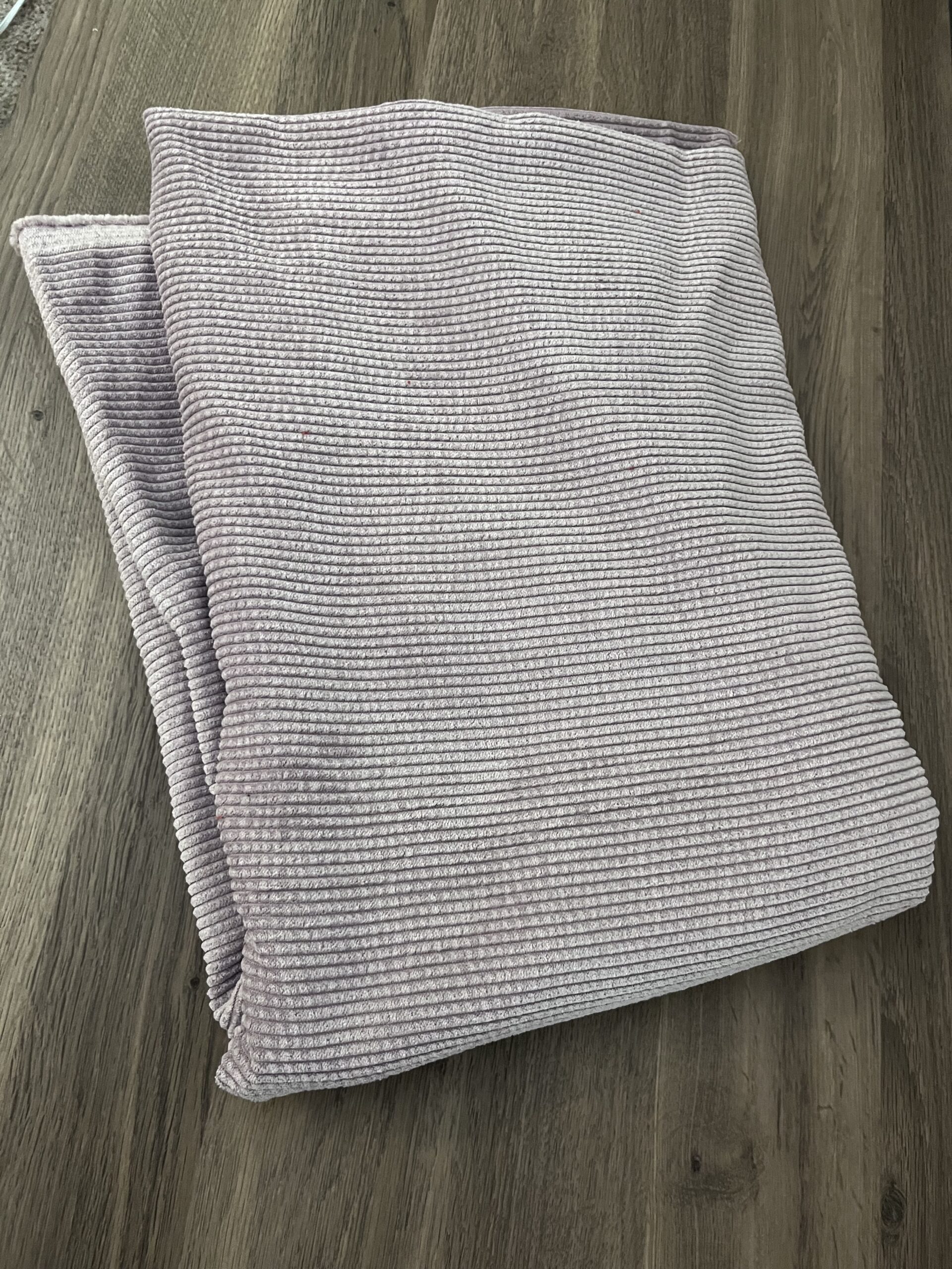 Bubble Corduroy fabric Pale lilac