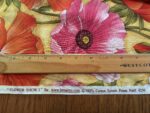 Benartex "Flower Show 3" Pink/Yellow/Orange 1.5 yards - Image 2